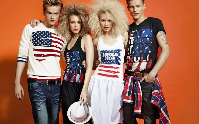 Американский стиль в одежде
