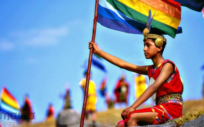 Флаг империи инков